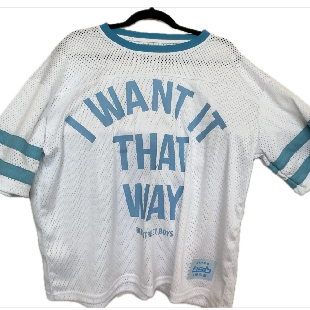 New Backstreet Boys Vegas Concert Crop Jersey